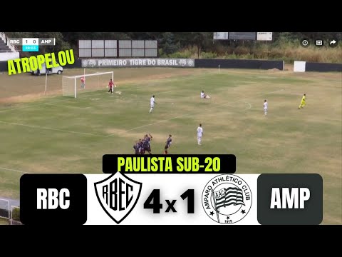 RIO BRANCO 4 X 1 AMPARO | PAULISTA SUB-20 | 05/08/21