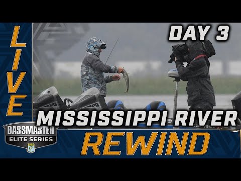 2022 Bassmaster LIVE at MISSISSIPPI RIVER - Day 3 (SUNDAY)