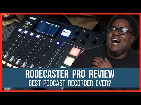 RODECaster Pro Review   BEST Podcast Recorder EVER?