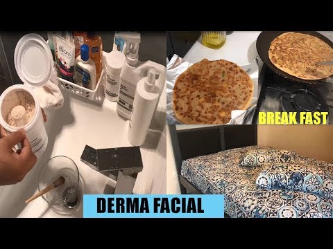 Jumma Mubarak | Ghar Mein Step - By - Step Derma Facial | Products Review