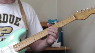 Guitar Slim Lesson - "Letter To My Girlfriend" Solo