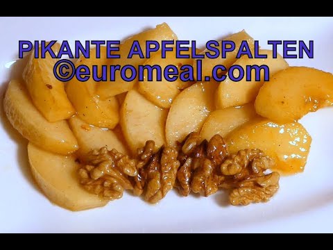 Pikante Apfelspalten - euromeal.com