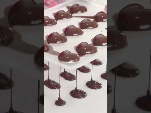 Perfect Chocolate HEART Decorating Idea🤎 | Delicious Recipe