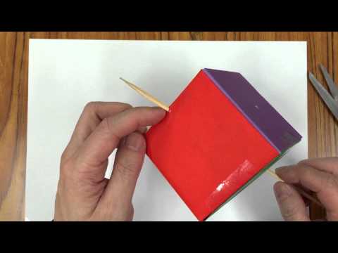 Rotational Symmetry of Cube (Order 2)