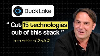 How DuckLake Simplifies Lakehouse Architecture ft. Jordan Tigani & Hannes Mühleisen