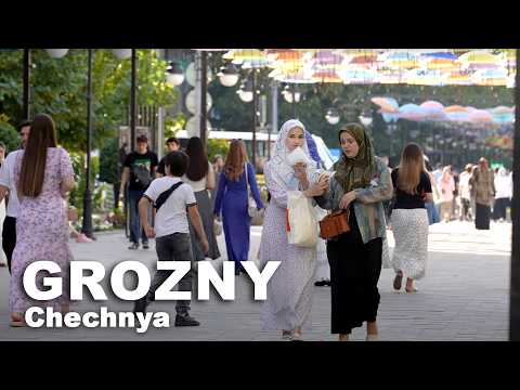 The most beautiful city in the Caucasus that was once destroyed like Gaza - Grozny Chechnya Russia