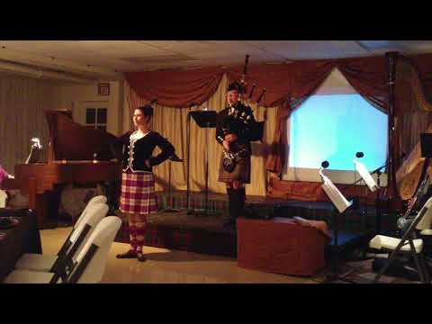 SCOTTISH BAGPIPES - Scotland the Brave/Crossing the Minch - Griffin Hall