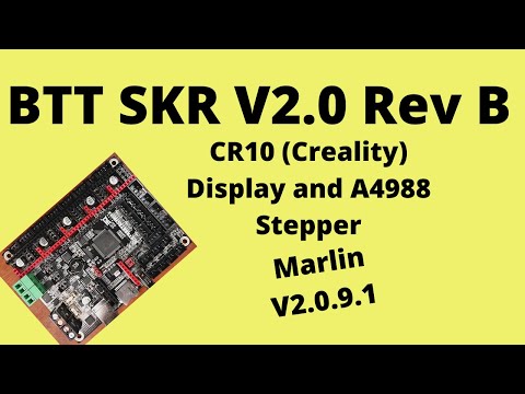 BTT SKR2 - A4988Stepper and CR10 (Creality) display setup