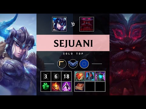 Sejuani Top vs Ornn - EUW Diamond Patch 25.12