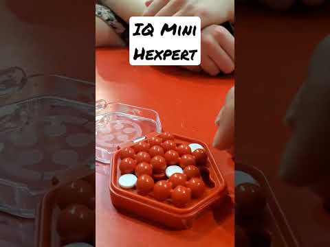 Get your brain at the top of its game with an IQ Mini Hexpert game for ages 7+