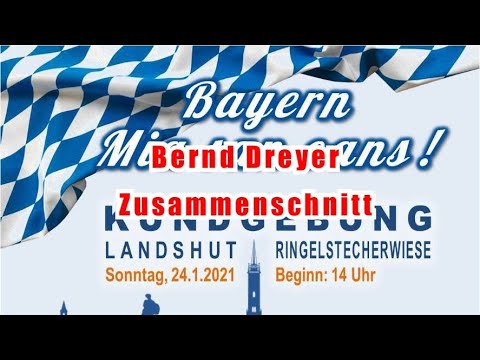 Landshut Infotruck 24.01.21 Bernd Dreyer (Der Unermüdliche)