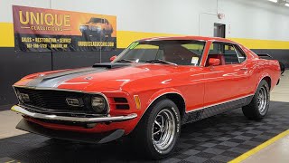 Video Thumbnail for 1970 Ford Mustang