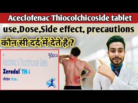 ACLOY TH    Aceclofenac 60mg Thiocolchioside 4 Mg Tablets