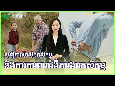 សុវត្ថិភាពម៉ាស៊ីនកសិកម្មនិងការការពារជំងឺការងារកសិកម្ម