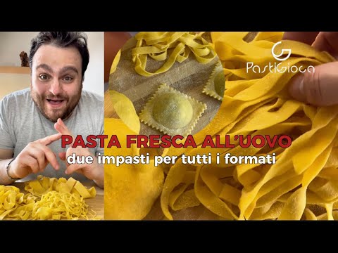 PASTA FRESCA ALL’UOVO la guida completa per farla in casa