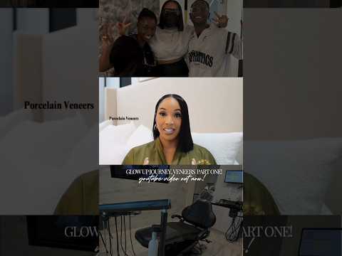 GLOW UP JOURNEY❤️ Fixing my teeth #invisalign #veneers #postpartumjourney #porcelainveneers