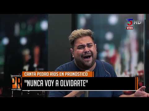 PEDRO RIOS LA GRAN VOZ EN PRONOSTICO RESERVADO