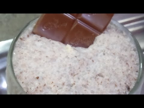 Very yummy 😋 Chocolate 🍫 ice-cream milkshake.