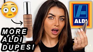 SAVE YOUR ££££! TESTING NEW ALDI MAKEUP DUPES! (By Terry, Laura Mercier..)