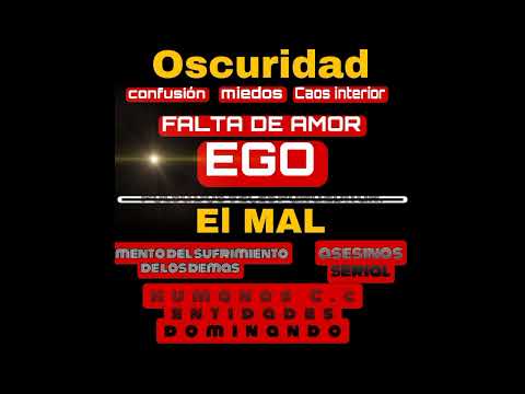 La oscuridad|El MAL, CUAL ES EL BIEN Y EL MAL?
