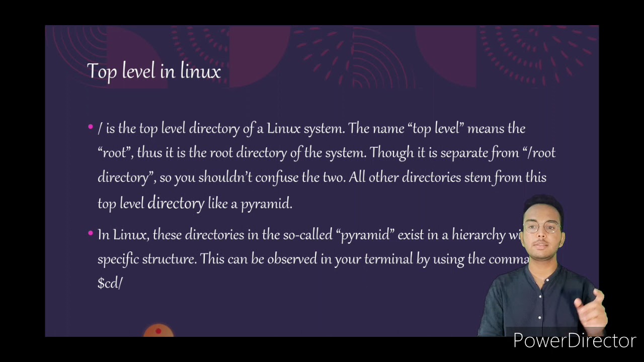 PPT Explanation on Linux file system and structure.