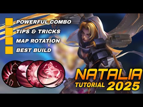 NATALIA Complete Tutorial & Guide 2025 (English): Skills, Combo, Best Build, Tips & Tricks | MLBB