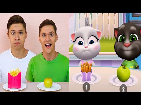 Repeat After Talking Tom and Friends Challenge - Talking Tom and Me