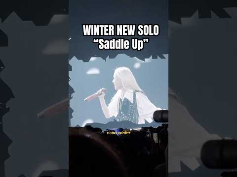 260807 aespa WINTER NEW Solo &ldquo;Saddle Up&rdquo; #에스파 #aespa