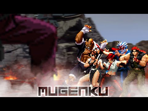 Hyper Akuma vs KOF Team. S-Class Battle! King of Fighters vs Street Fighter MUGEN Multiverse