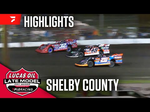 Pierce vs. Davenport vs. RTJ | Lucas Oil Late Models at Shelby County Speedway 7/15/25 | Highlights