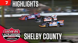 Pierce vs. Davenport vs. RTJ | Lucas Oil Late Models at Shelby County Speedway 7/15/25 | Highlights