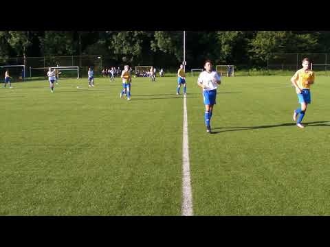 DWO JO15-2  -  FC Zoetermeer JO15-3  tweede helft  2-9-2017