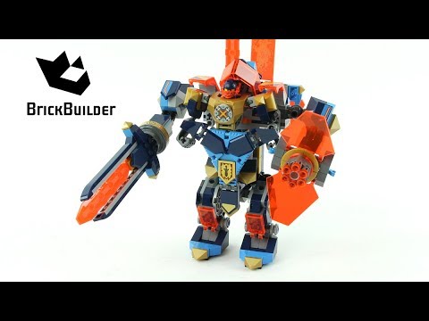 Vidéo LEGO Nexo Knights 72004 : L'Armure 3-en-1 de Clay