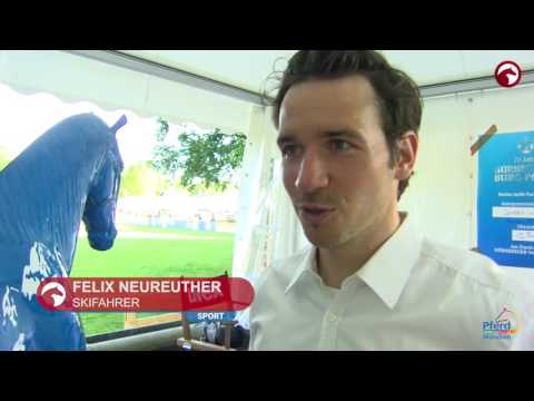 Felix Neureuther bei der Pferd International München