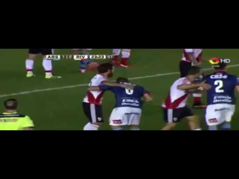 Arsenal 2 Vs 2 River Plate - Fecha 8 - Liga Argentina - Todos los goles