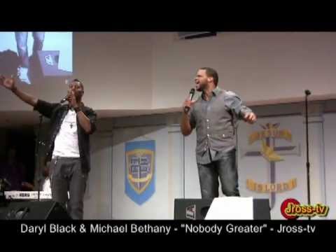 James Ross @ Michael Bethany (Fred Hammond) - Daryl Black - "Nobody Greater" - Jross-tv
