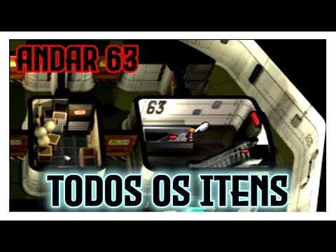 ANDAR 63 SHINRA BUILDING - TODOS OS ITENS - FINAL FANTASY VII - PS5