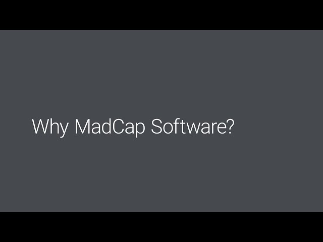 About MadCap Software