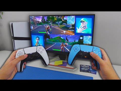 How to SPLIT SCREEN FORTNITE on PS5 (EASY METHOD)