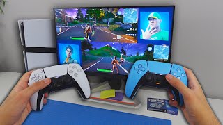 How to SPLIT SCREEN FORTNITE on PS5 (EASY METHOD)