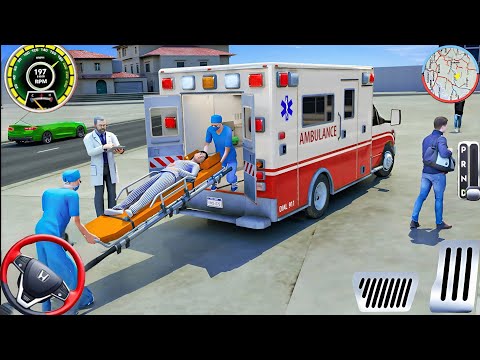 Ambulance City Rescue Simulator 3D Game -911 Us Emergency Ambulance Driving Gameplay... 