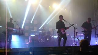 preview picture of video 'White Lies - Bigger Than Us LIVE @ Crammerock 2012 (Stekene)'