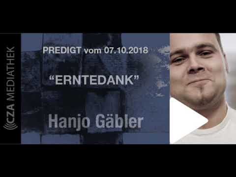 Hanjo Gäbler: Erntedank