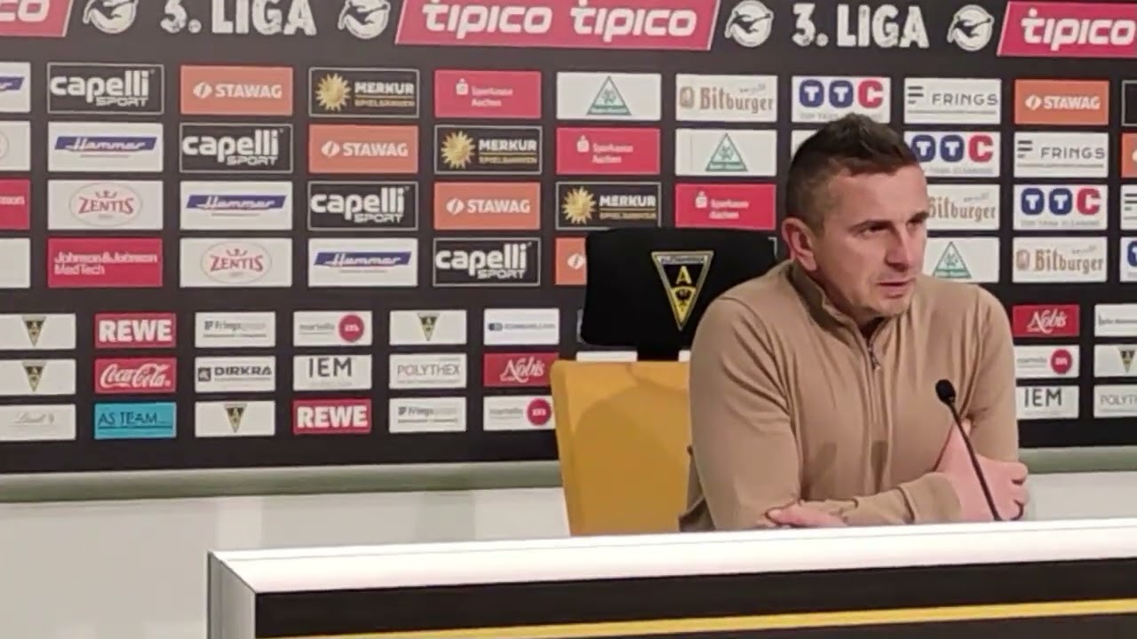  3. Liga – 15. Spieltag – Alemannia Aachen gegen SSV Jahn Regensburg. 