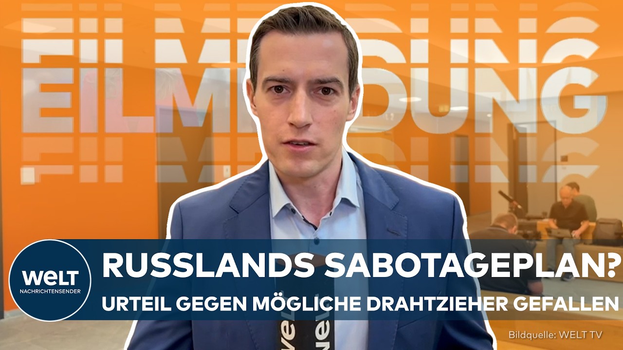 EILMELDUNG SPIONAGE-PROZESS: Putins hybrider Krieg! Urteil gegen mutmaßlichen Drahtzieher gefallen
