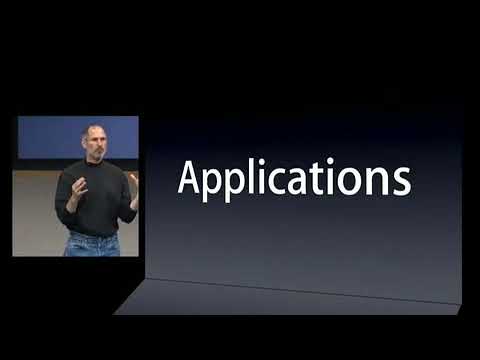 Apple Keynote at Town Hall August 2007 (Aluminum iMacs and Wireless Keyboards)