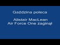 Audiobook: Air Force One zaginął – Alistair MacLean Audiobook - Air Force One zaginął Audiobook PL