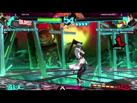Xanadu Monthly 5/23/15 P4U2 Shin Oni vs MastercrashMD
