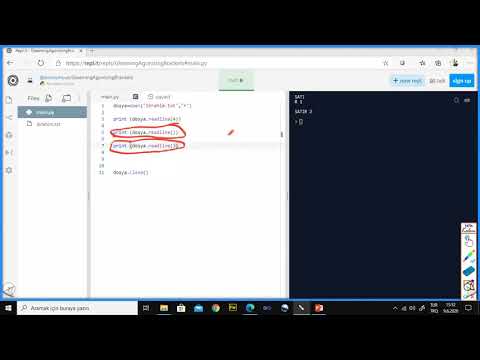 MEB Akilli Teknolojiler Python Eğitimi 6  Hafta Ders 2
