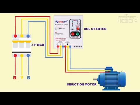 star delta power wiring connection 3 phase motor diagram